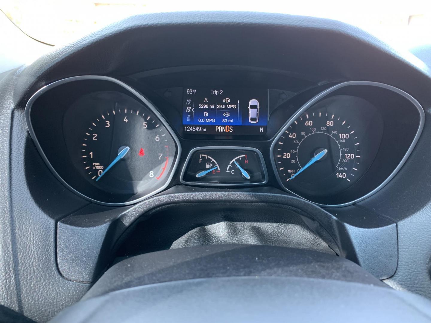 2015 Blue /Black Ford Focus Titanium Hatch (1FADP3N21FL) with an 2.0L L4 DOHC 16V engine, Automatic transmission, located at 1830 North Belt Line Road, Irving, TX, 75061, (469) 524-0199, 32.834373, -96.993584 - Photo#15