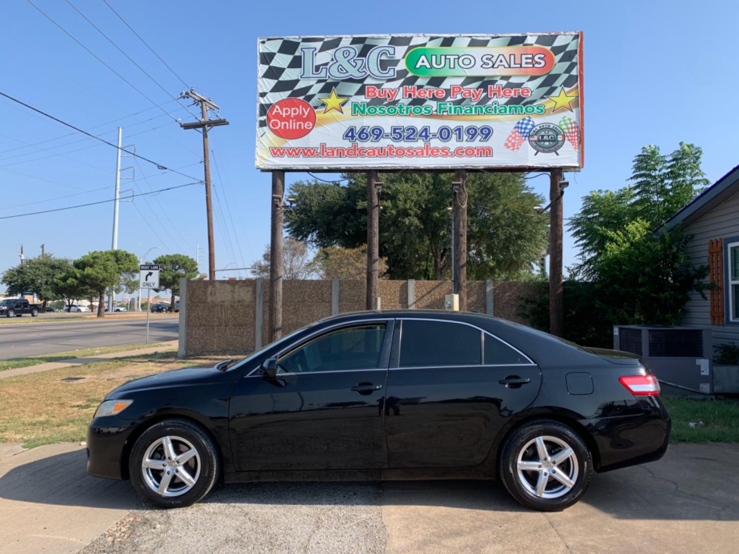 2010 /Tan Toyota Camry Camry AT (4T4BF3EK7AR) with an 2.5L L4 DOHC 16V engine, Automatic transmission, located at 1830 North Belt Line Road, Irving, TX, 75061, (469) 524-0199, 32.834373, -96.993584 - Photo#0