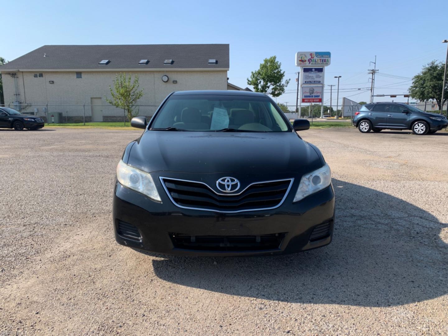 2010 /Tan Toyota Camry Camry AT (4T4BF3EK7AR) with an 2.5L L4 DOHC 16V engine, Automatic transmission, located at 1830 North Belt Line Road, Irving, TX, 75061, (469) 524-0199, 32.834373, -96.993584 - Photo#1