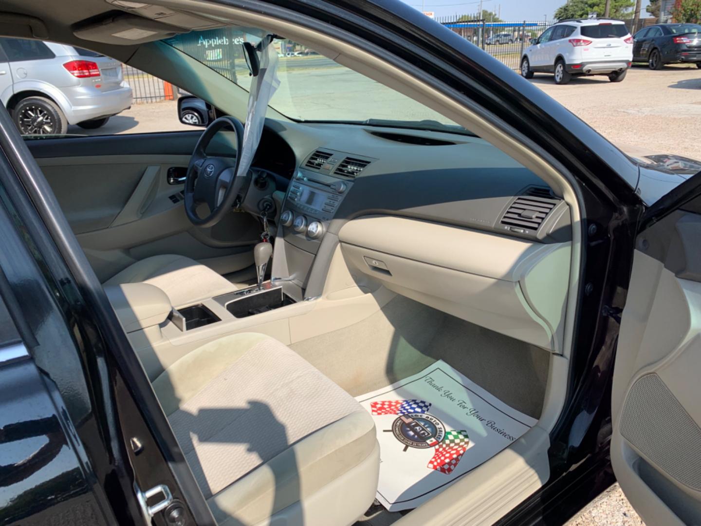 2010 /Tan Toyota Camry Camry AT (4T4BF3EK7AR) with an 2.5L L4 DOHC 16V engine, Automatic transmission, located at 1830 North Belt Line Road, Irving, TX, 75061, (469) 524-0199, 32.834373, -96.993584 - Photo#8