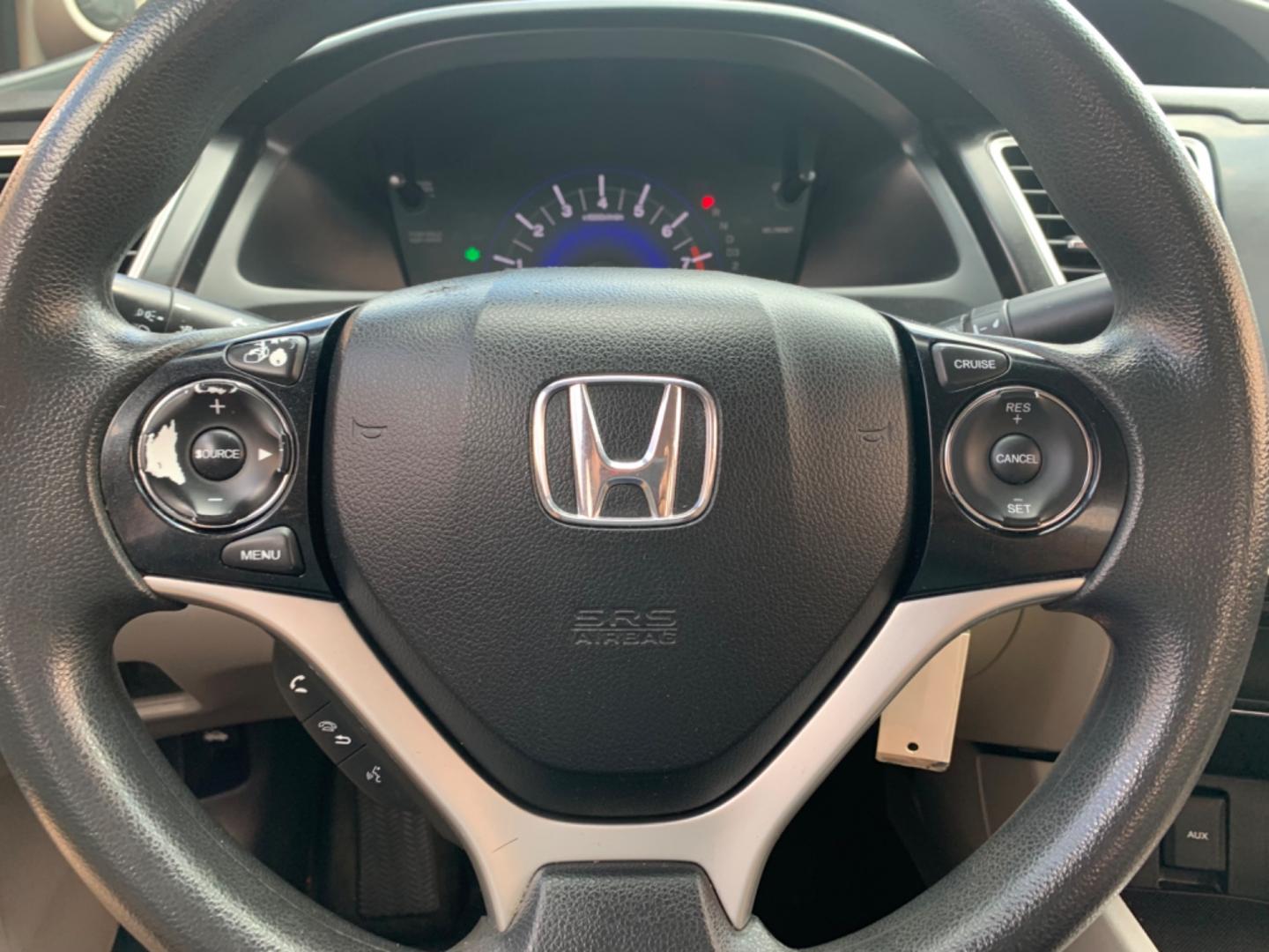 2013 Black /Black Honda Civic EX (19XFB2F81DE) with an 1.8L FI SOHC 110 CID engine, Automatic transmission, located at 1830 North Belt Line Road, Irving, TX, 75061, (469) 524-0199, 32.834373, -96.993584 - Photo#14