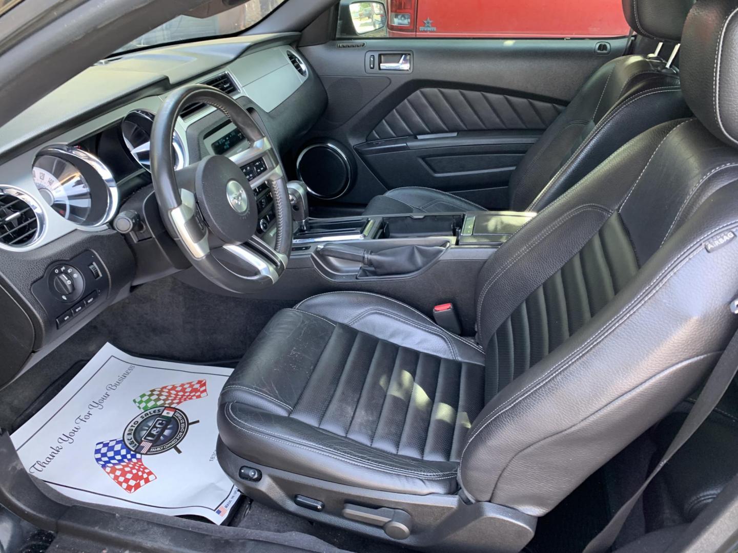 2011 /Black Ford Mustang V6 Coupe (1ZVBP8AM2B5) with an 3.7L V6 DOHC 24V engine, AUTOMATIC transmission, located at 1830 North Belt Line Road, Irving, TX, 75061, (469) 524-0199, 32.834373, -96.993584 - Photo#1