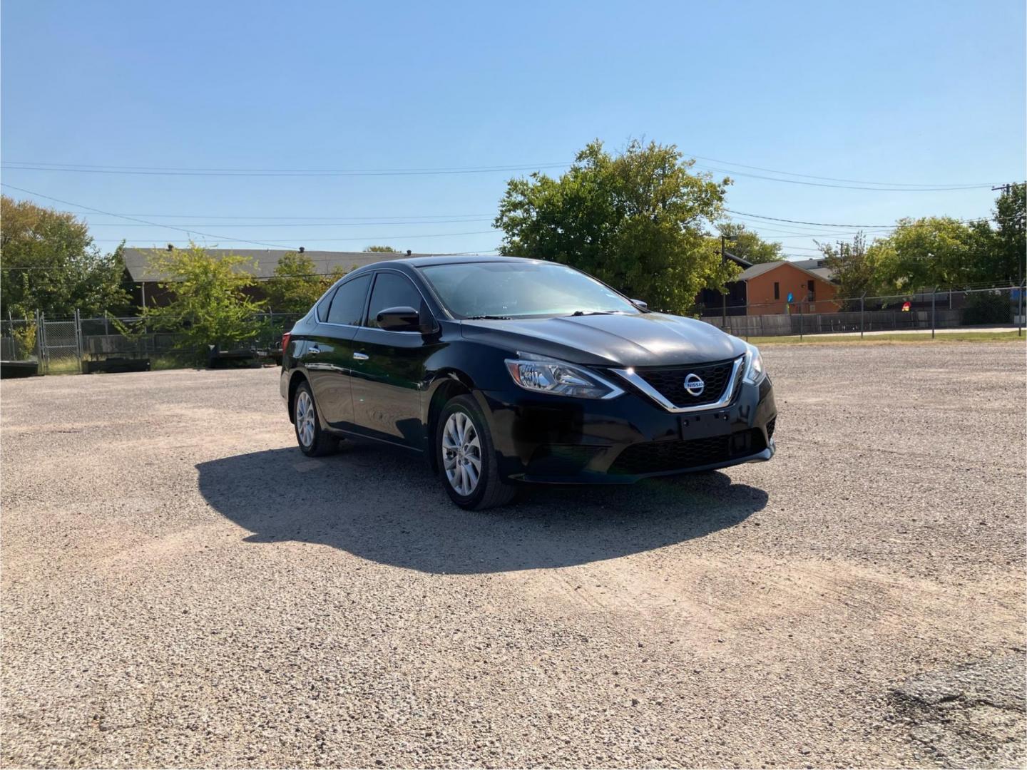 2019 Black /Black Nissan Sentra S CVT (3N1AB7APXKY) with an 1.8L L4 SFI DOHC 16V engine, AUTOMATIC transmission, located at 1830 North Belt Line Road, Irving, TX, 75061, (469) 524-0199, 32.834373, -96.993584 - Photo#0