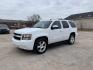 2012 White /Tan Chevrolet Tahoe LT 2WD (1GNSCBE09CR) with an 5.3L V8 OHV 16V FFV engine, AUTOMATIC transmission, located at 1830 North Belt Line Road, Irving, TX, 75061, (469) 524-0199, 32.834373, -96.993584 - Photo#1